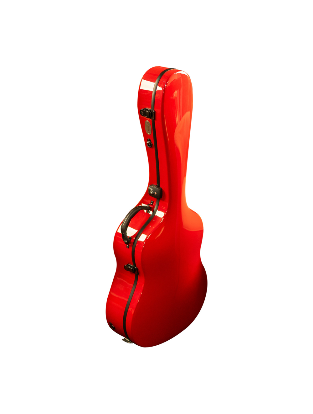 TKL Voyager D 14F Guitar Case - Gloss Fiery Red - Open Box