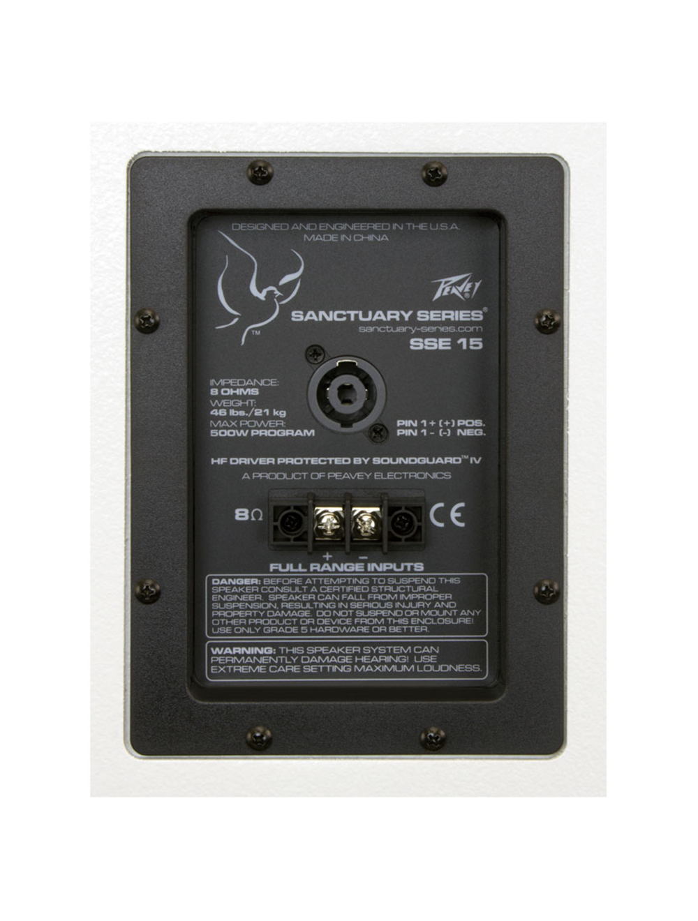 Peavey SSE 15 System Passive Speaker - Off-White