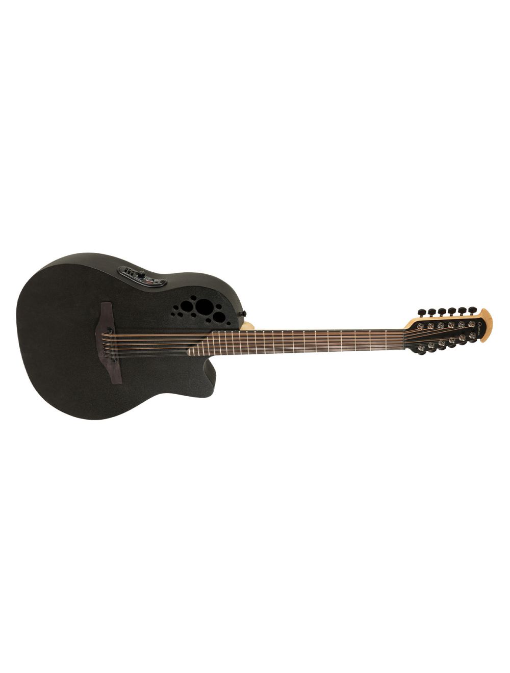 Ovation Pro Series Elite TX 2058TX-5 12-String A/E - Black Textured - Open Box