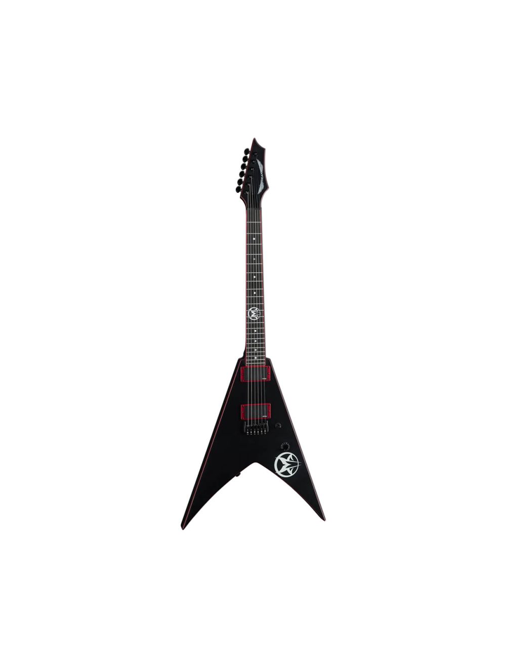 Dean Vengeance Greg Tribbett Signature Guitar - Black Satin