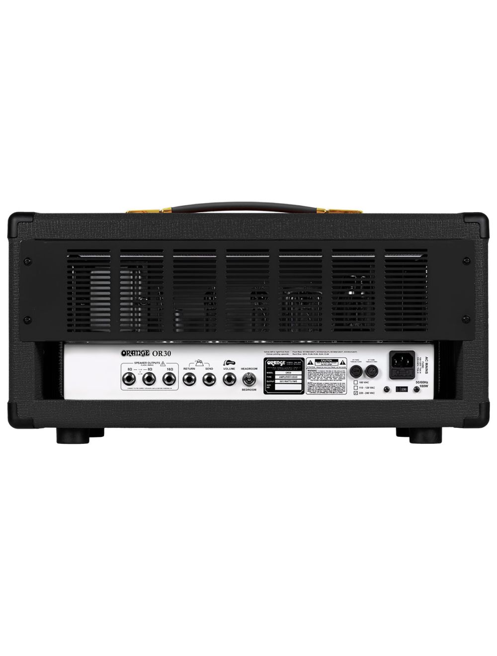 Orange Amplifiers OR30H Tube Guitar Head - Black - Open Box