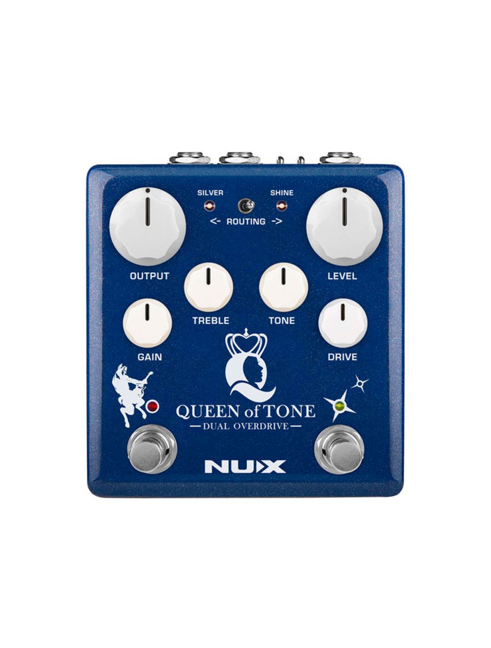 NUX Queen of Tone Dual Overdrive Pedal - Open Box