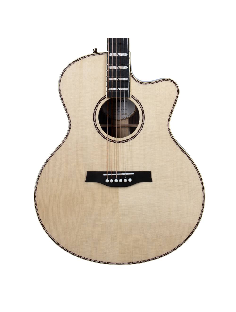 Godin Connaisseur MJ Acoustic-Electric Guitar - Natural w/Case