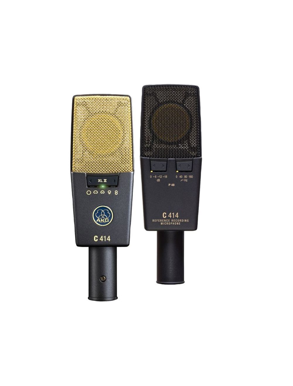 AKG C414 XLII Condenser Microphone Matched Pair (Open Box)