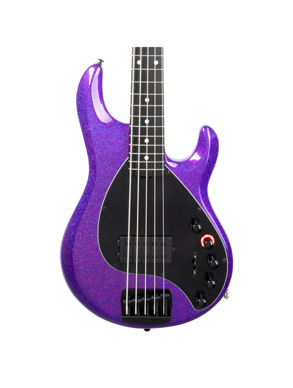 Ernie Ball Music Man DarkRay 5 5-String Bass Guitar - Plasma Purple