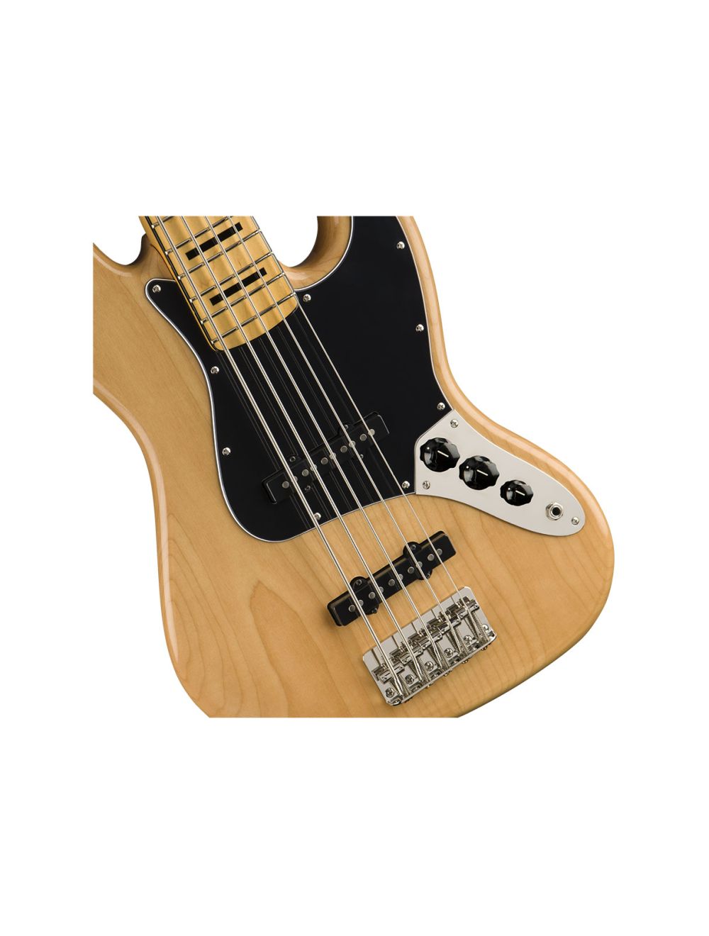 Squier Classic Vibe '70s Jazz Bass V - Natural w/ Maple FB