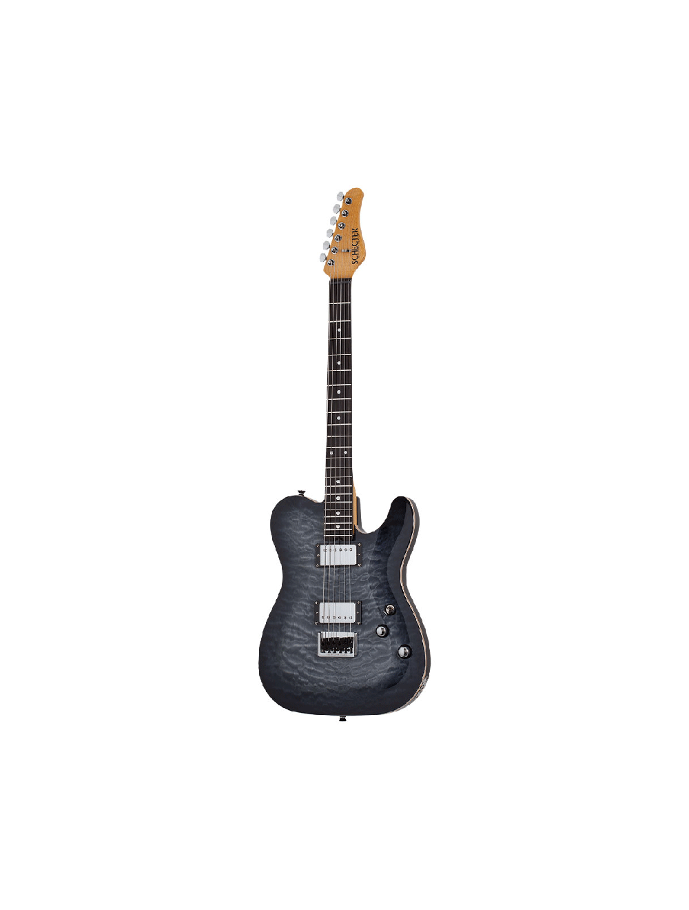 Schecter PT Classic Electric Guitar - Transparent Black Burst