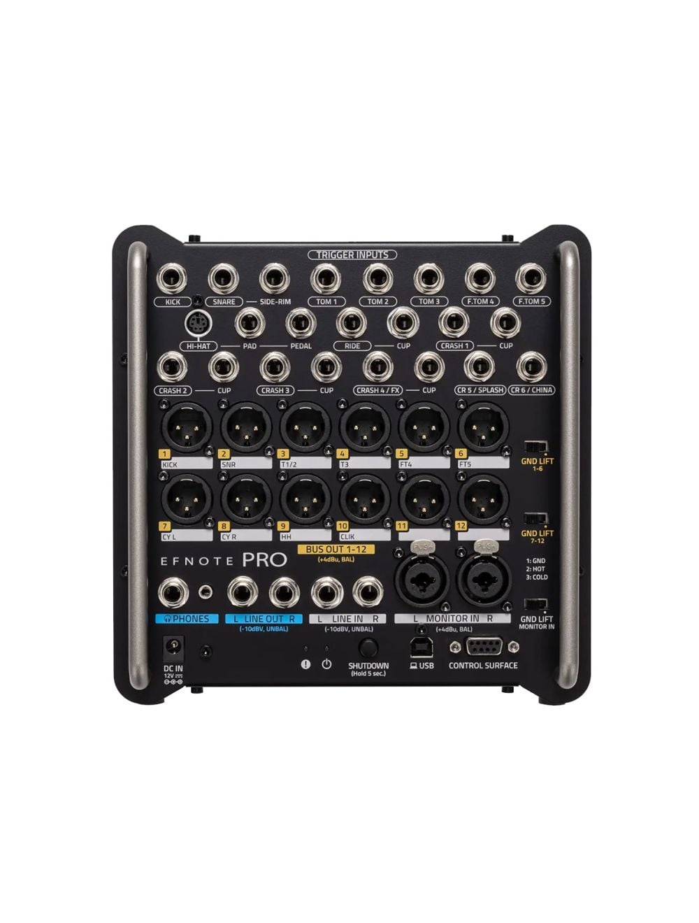 EFNOTE PRO System Sound Module and Stagebox