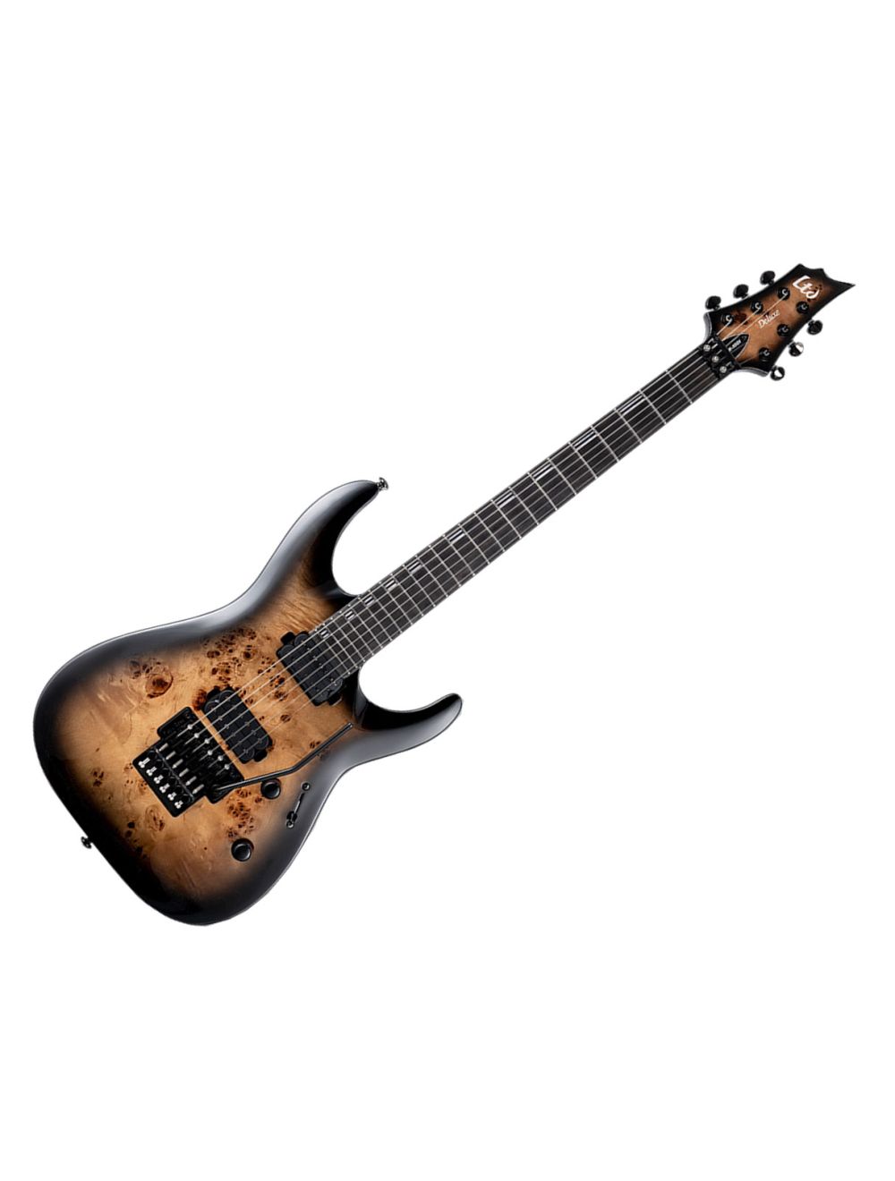 ESP LTD H 1001 FR Black Natural Fade