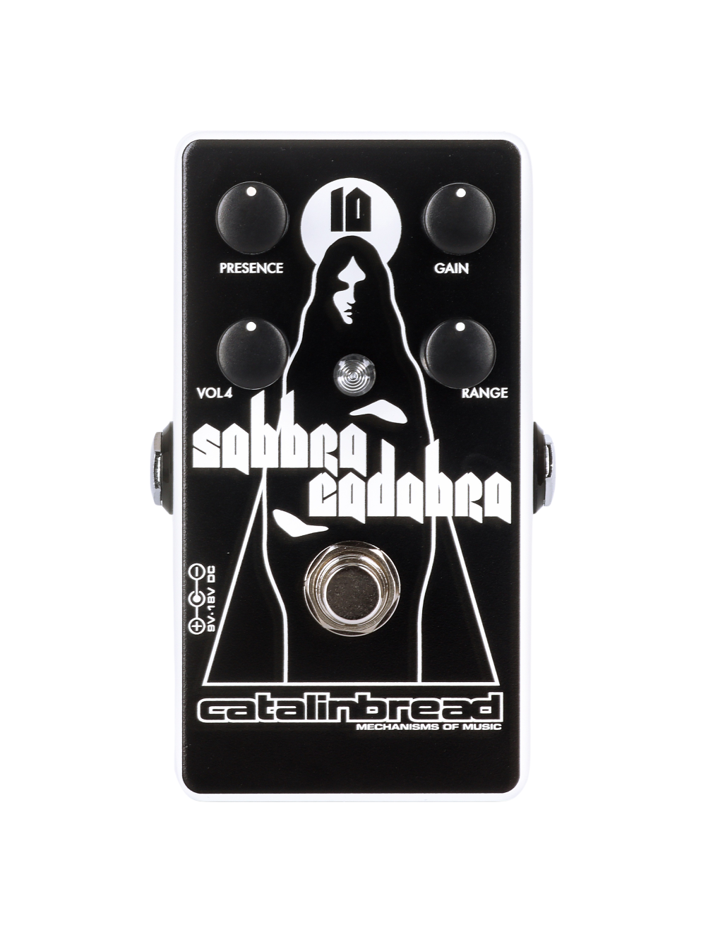 Catalinbread Sabbra Cadabra 10th Anniversary Overdrive Pedal - White - Open Box