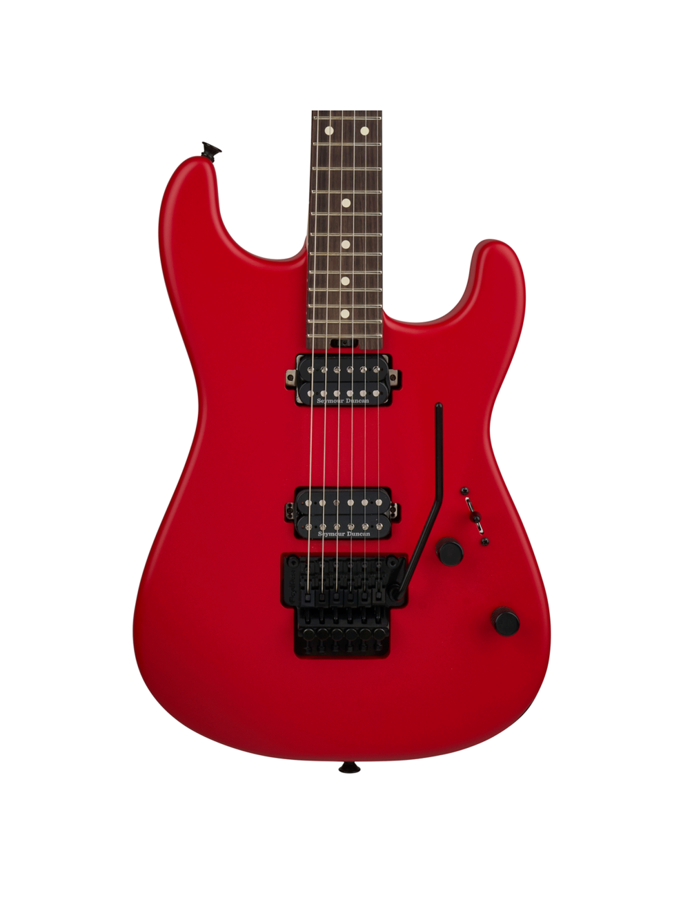 Used Charvel Pro-Mod San Dimas Style 1 HH FR RW - Satin Ferrari Red