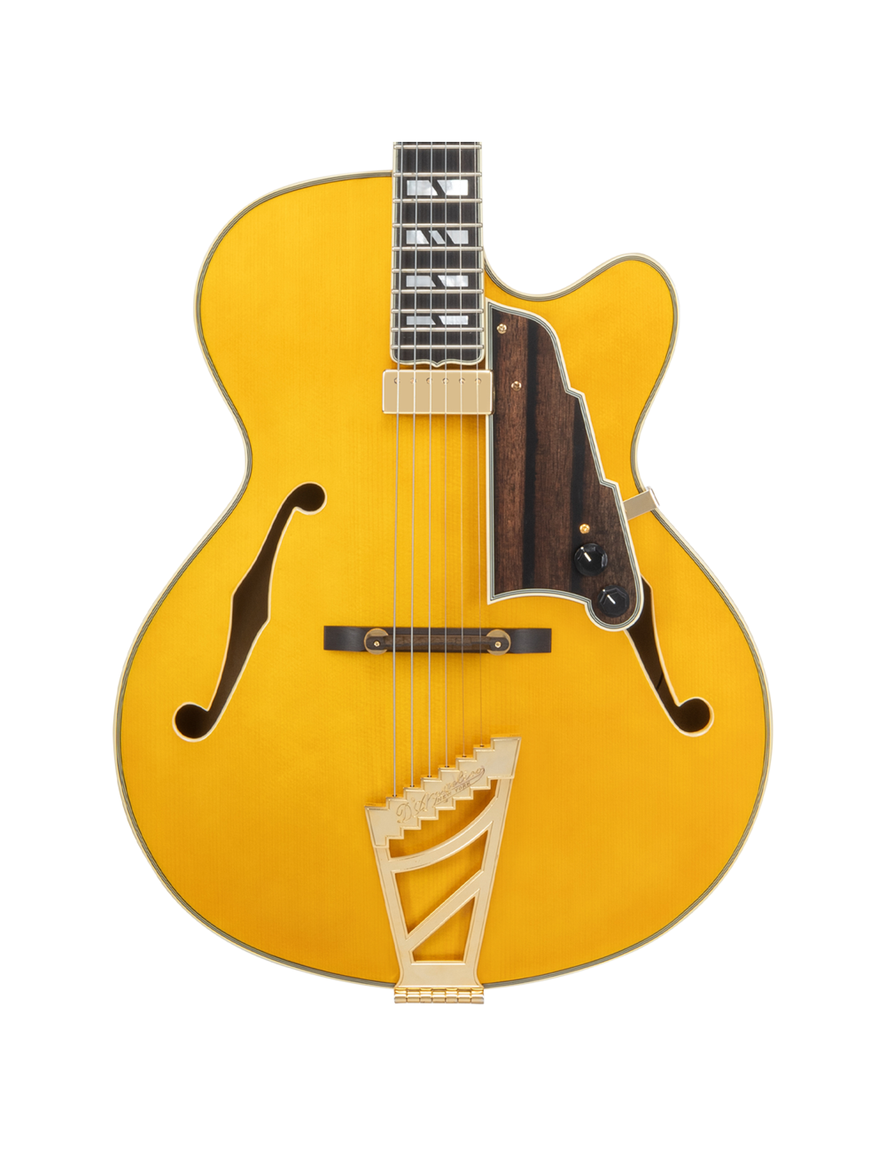 D'Angelico Excel 16 Hollow Body Electric Guitar - Amber - Open Box