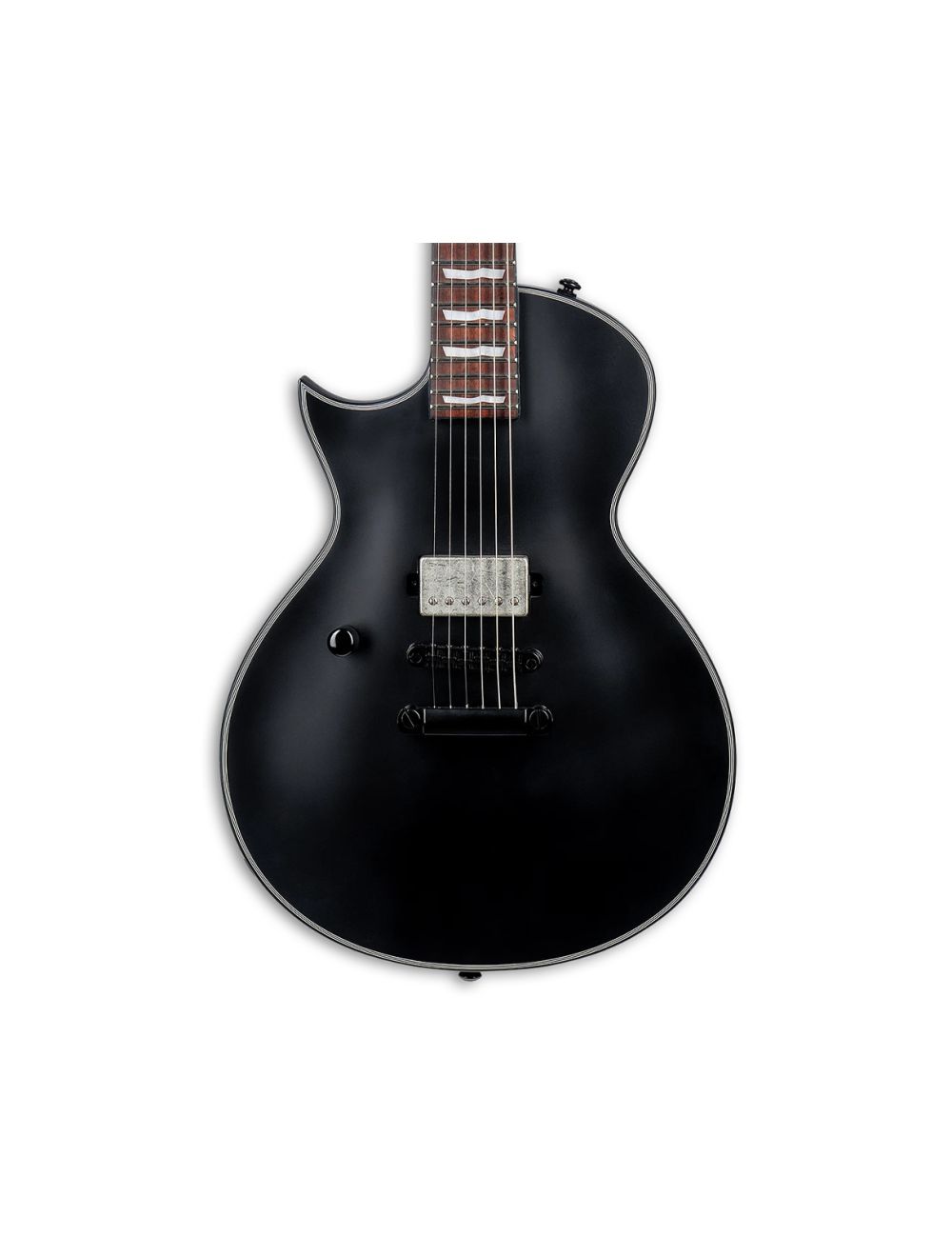 ESP LTD EC-201 Left Handed Electric Guitar - Black Satin - B-Stock
