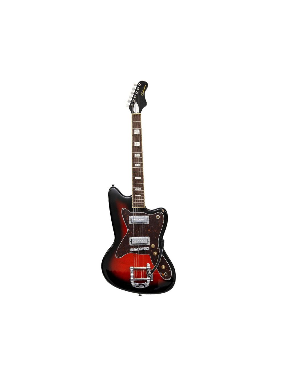 Red silvertone electric guitar cheap