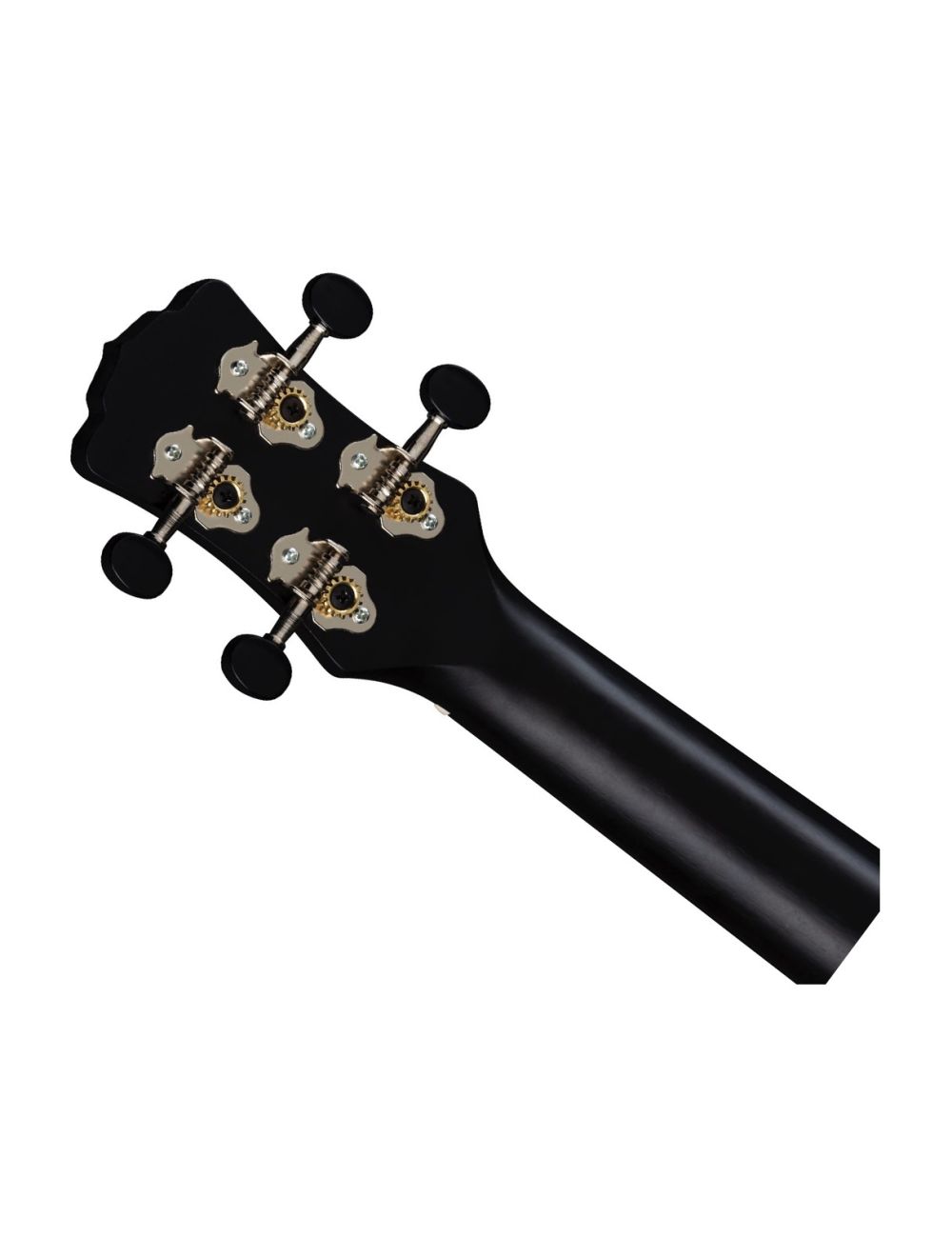 Luna Uke Vintage Mahogany Tenor Ukulele - Black Satin - Open Box