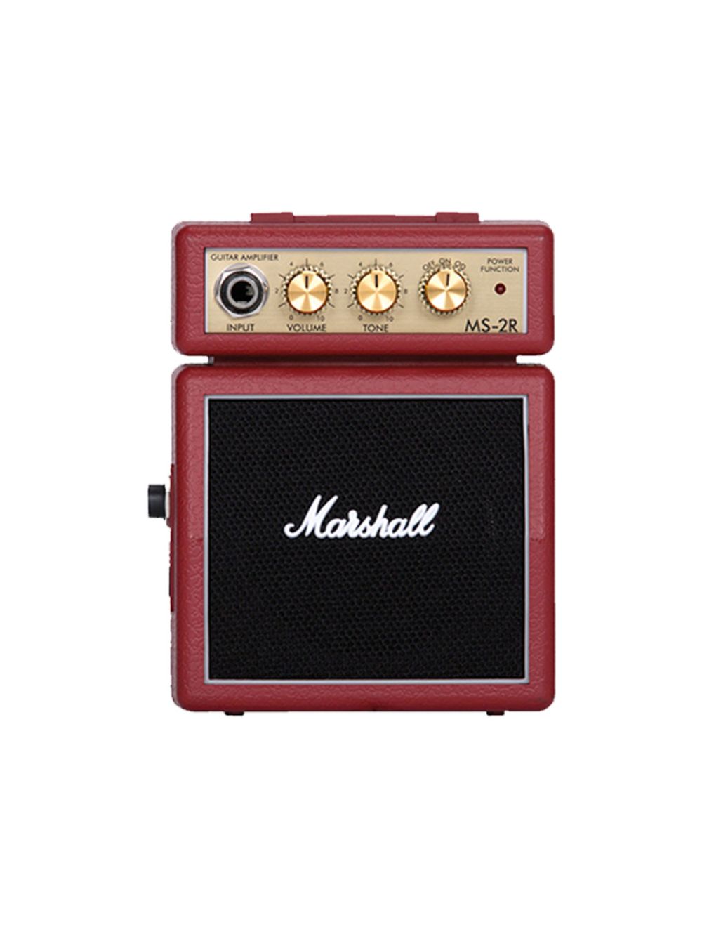 Marshall MS 2R Mini Amp Practice amp in red