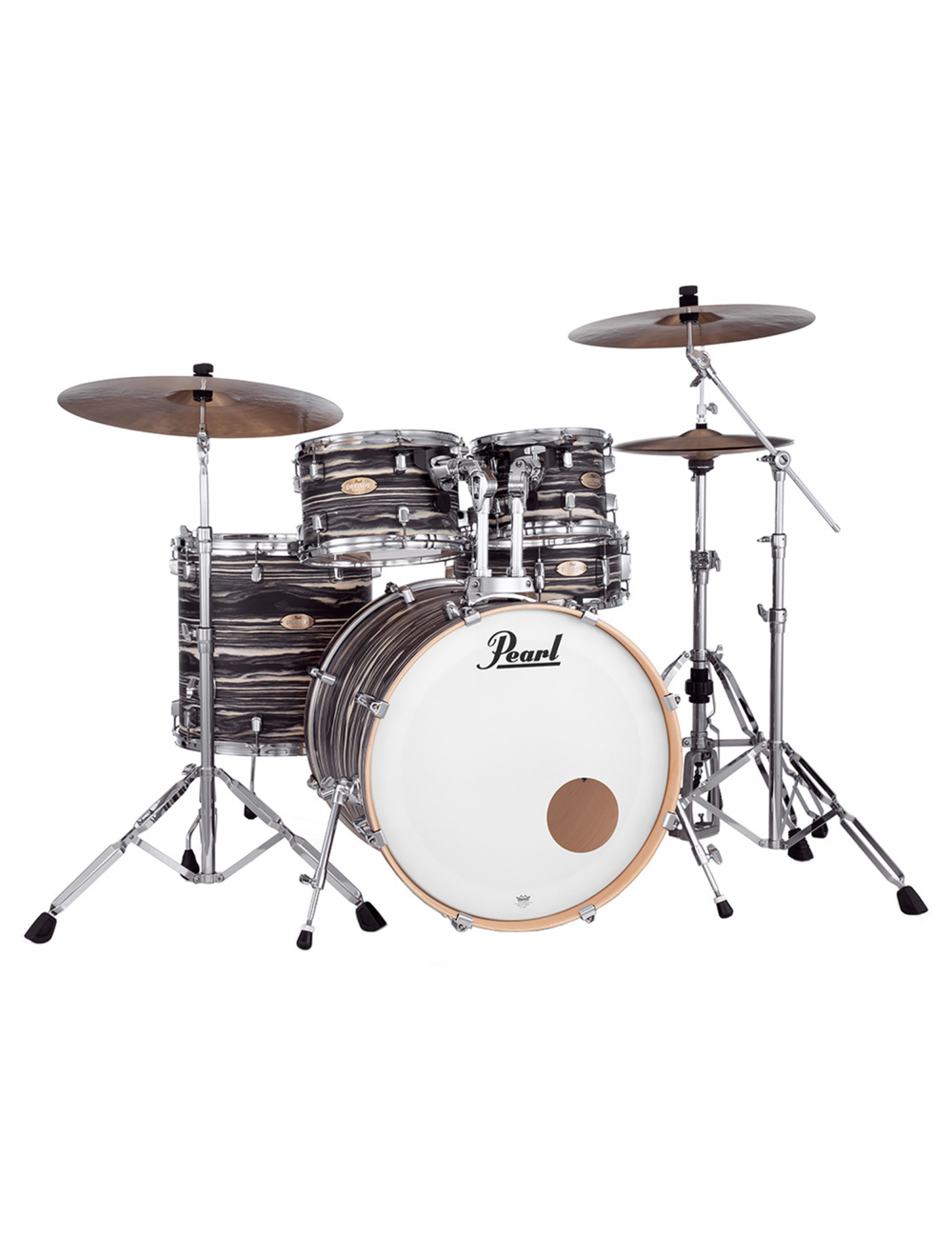 Pearl Decade Maple Artisan 5-Pc. Shell Pack w/22" Kick - Black Satin Marble - Open Box