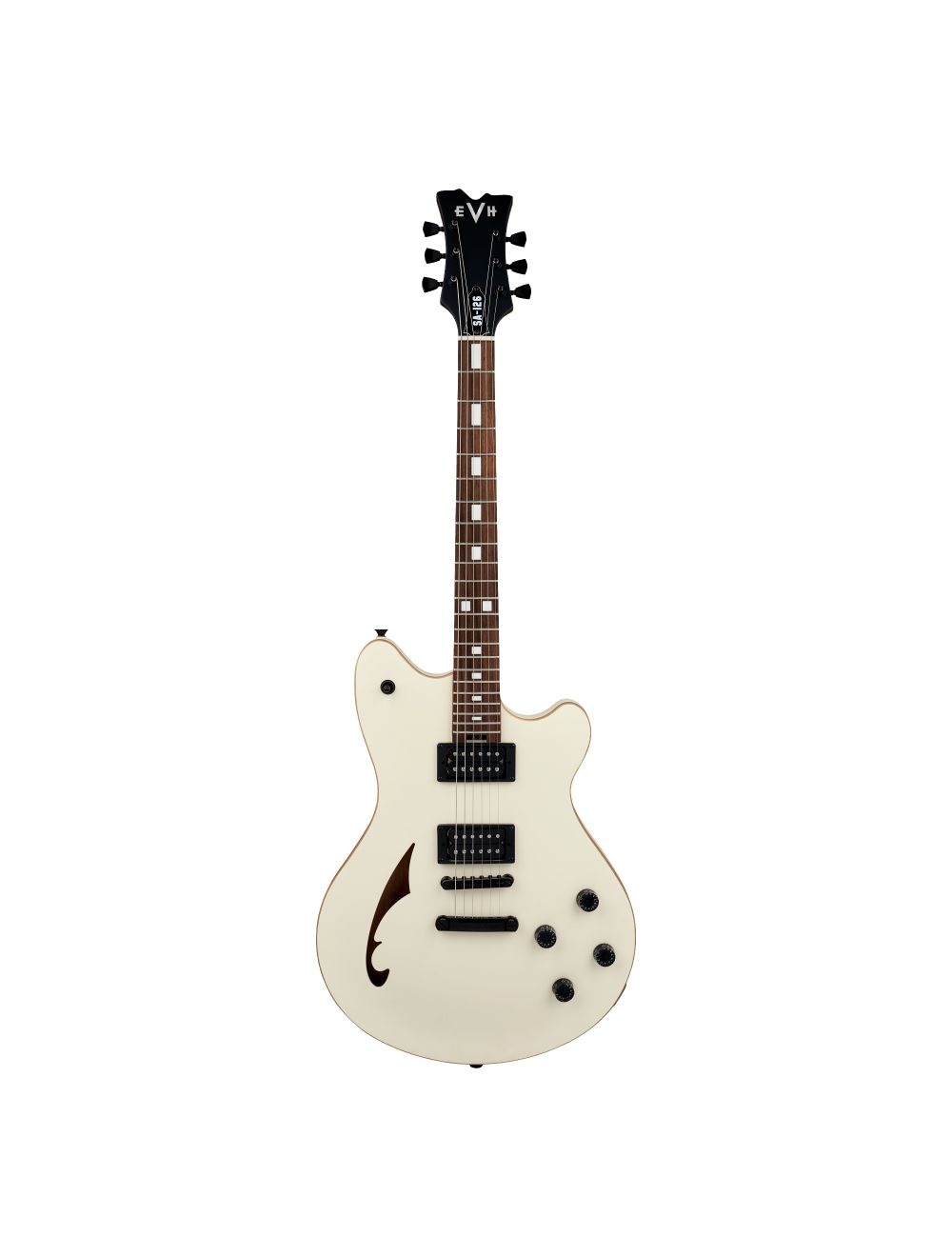 EVH SA-126 Standard Electric Guitar - Satin Vintage White w/ Rosewood FB