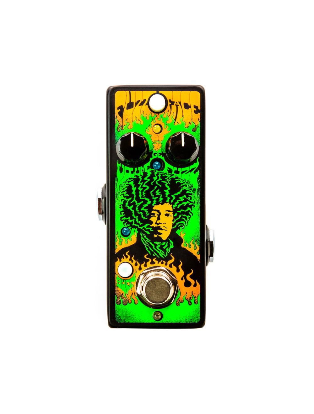 Dunlop JHMS1 Fuzz Face Distortion + Gator Patch Cable 3 Pack