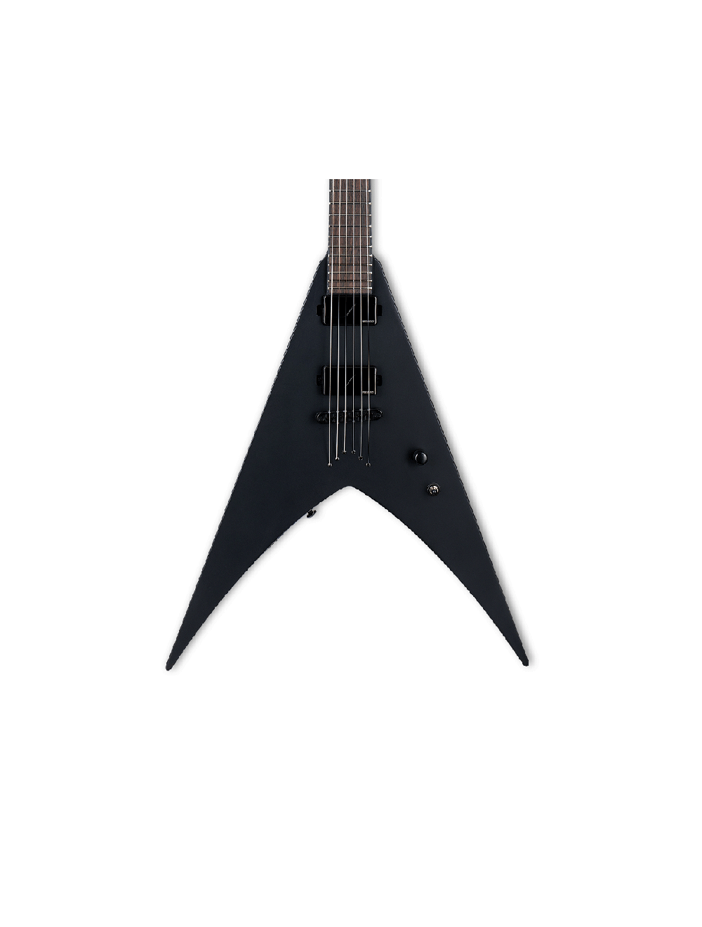 ESP LTD HEX 6 Nergal Signature Guitar Black Satin