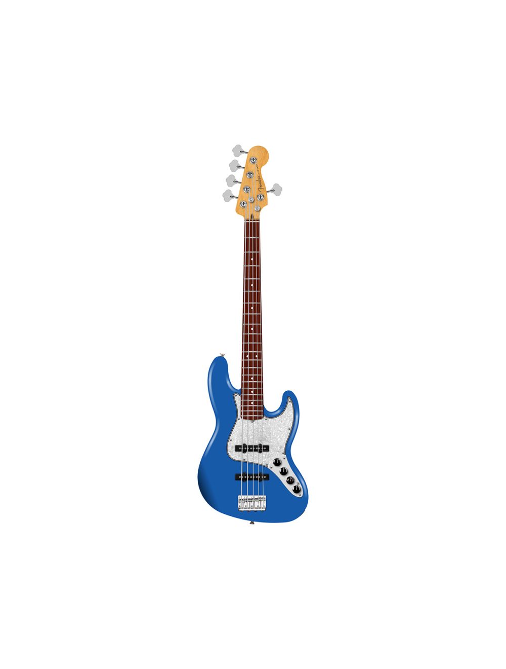 Used Fender Player II Modified Active Jazz Bass V - Electric Blue