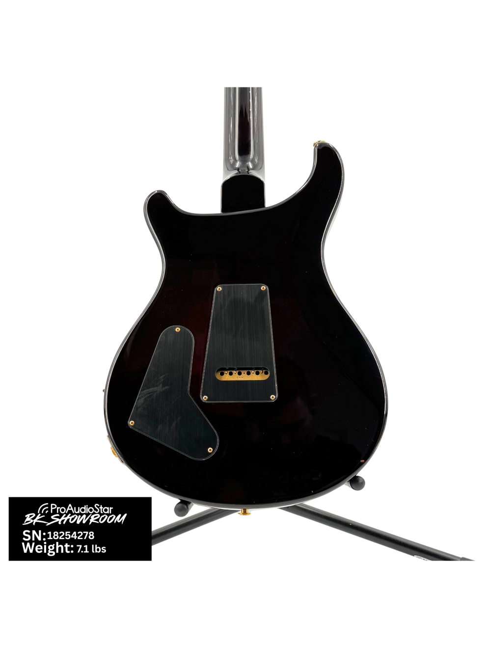 Used PRS Special Semi-Hollow 10 Top - Black Gold w/Black Wrap Burst