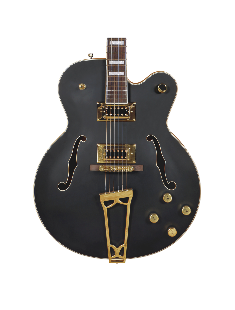 Gretsch G5191BK Tim Armstrong Signature Electromatic Hollow Body - Flat Black