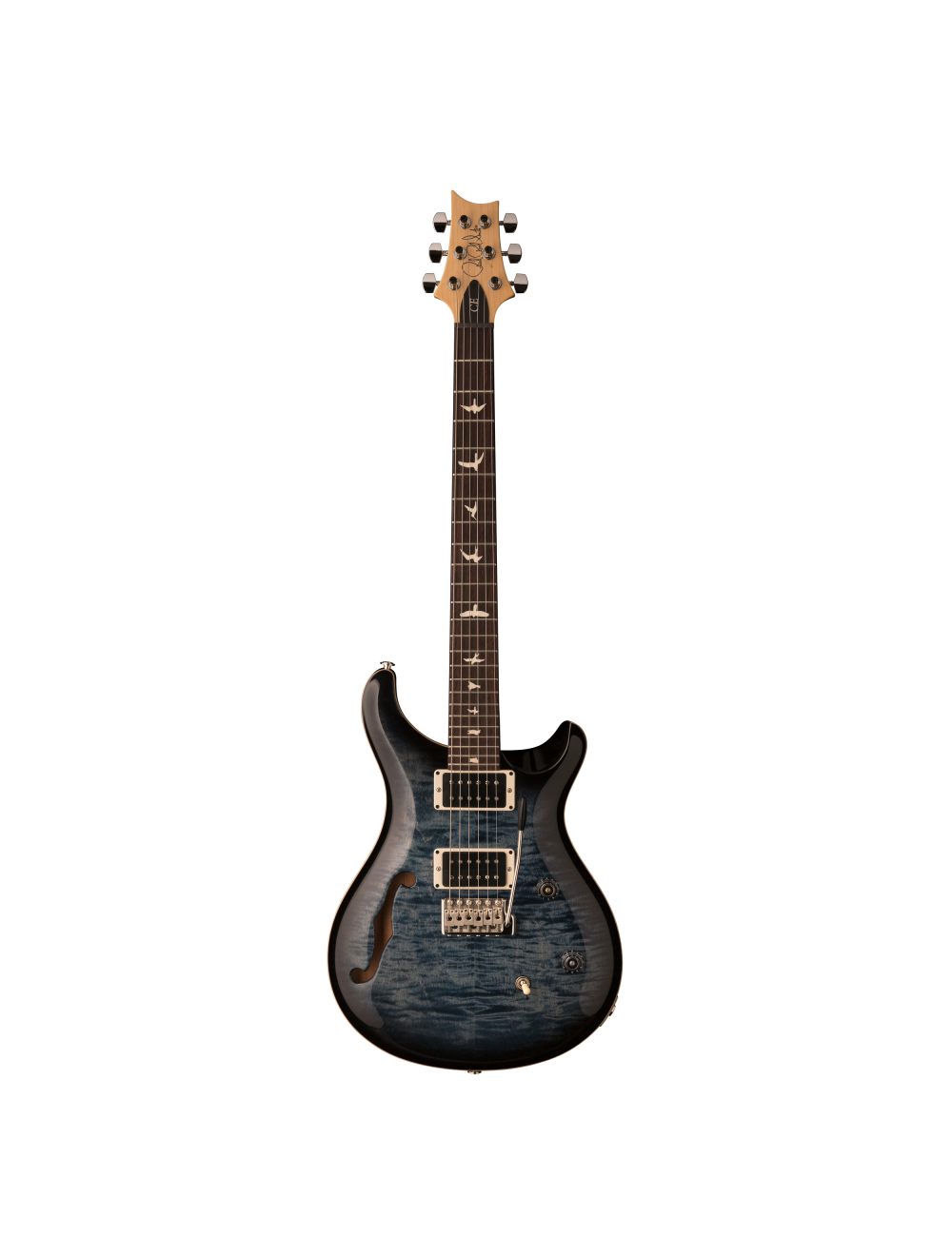 PRS CE 24 Semi-Hollow Electric Guitar - Faded Blue Smokeburst