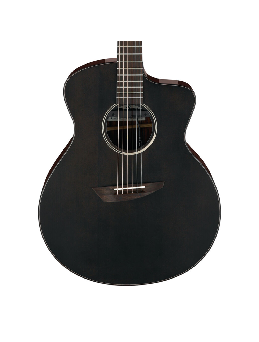 Ibanez JGM5BSN Jon Gomm Signature Acoustic Guitar - Black Satin Top