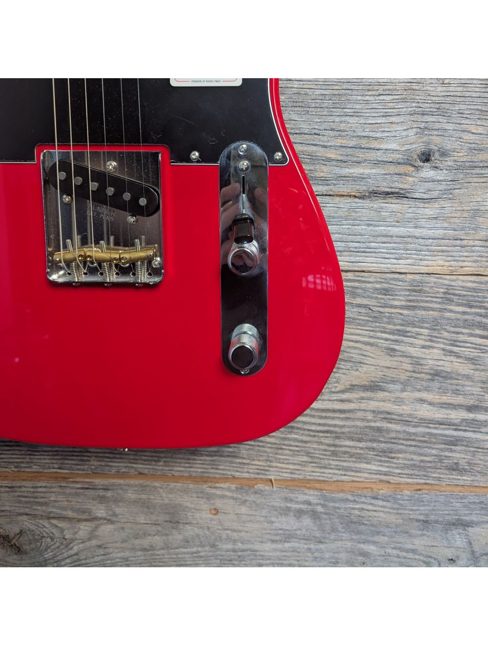 Used Fender MIJ Hybrid II Telecaster - Modena Red