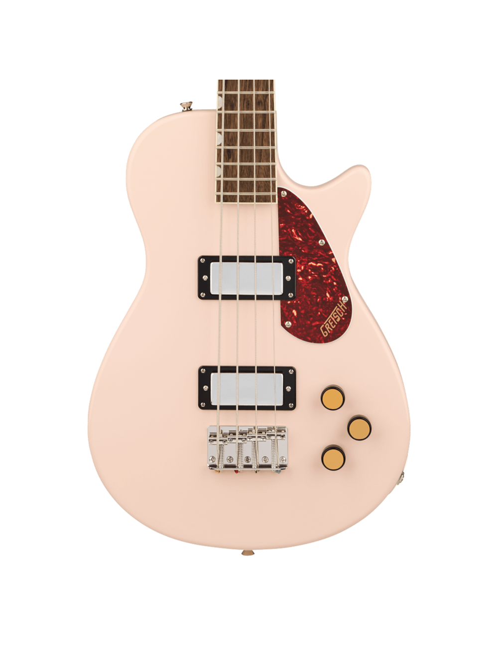 Used Gretsch Streamliner Jet Club Single-Cut Bass Guitar - Shell Pink