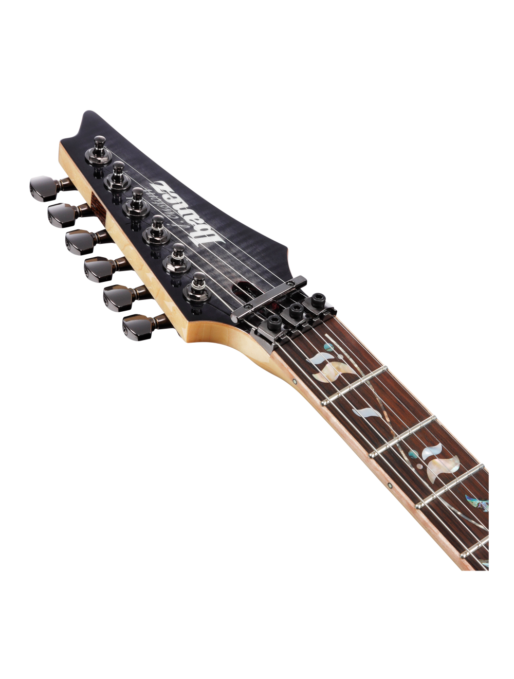 Ibanez RG8570BRE RG j.custom Electric Guitar w/Case - Black Rutile