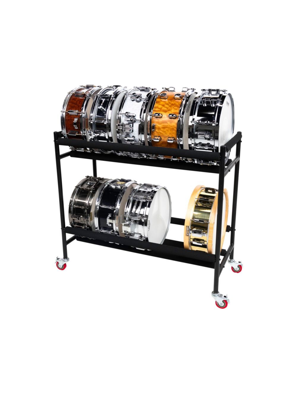 Gator Frameworks GFW-SDRACK-T2 Two-Tier Snare Rack w/Locking Casters - Open Box