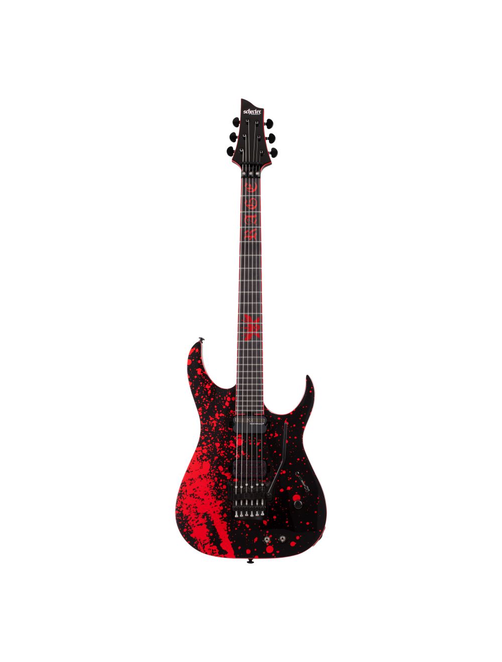 Schecter Sullivan King Signature Banshee 6 FR-S - Obsidian Blood - Open Box