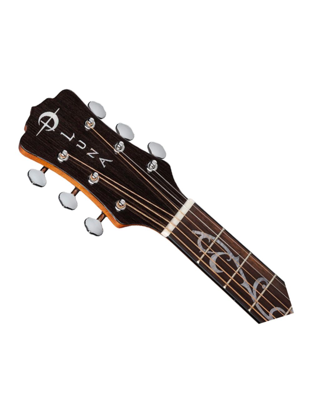 Luna Vineyard Koa Bevel Grand Auditorium Cutaway A/E Guitar