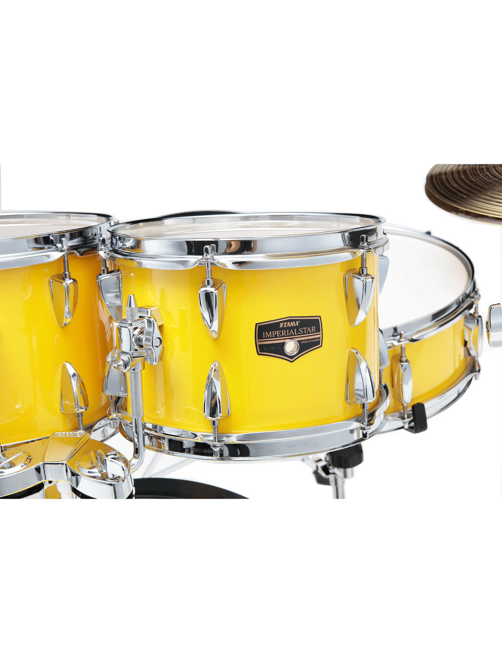 Tama Imperialstar 5-piece Complete Drum Kit w/18" Kick - Electric Yellow