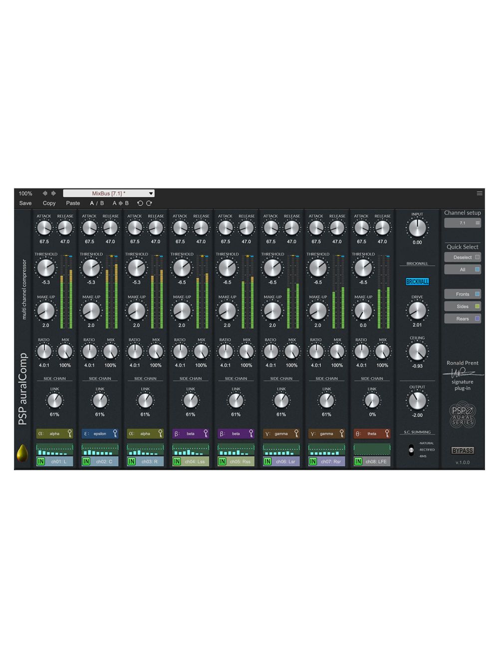 PSP Audioware aural Comp
