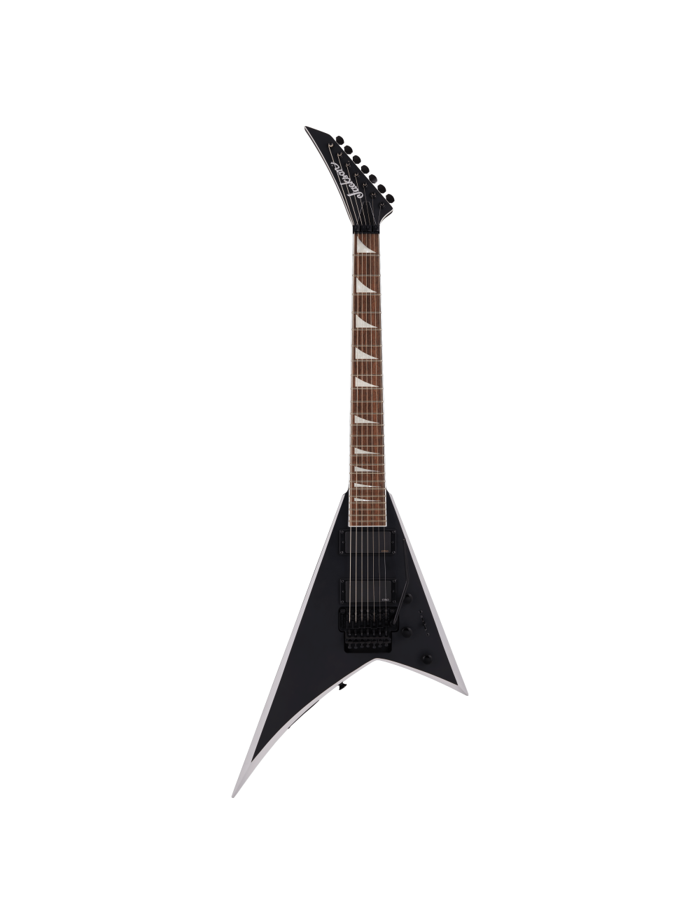 Used Jackson X Series Rhoads RRX24-MG7 7-String - Satin Black w/Gray Bevels