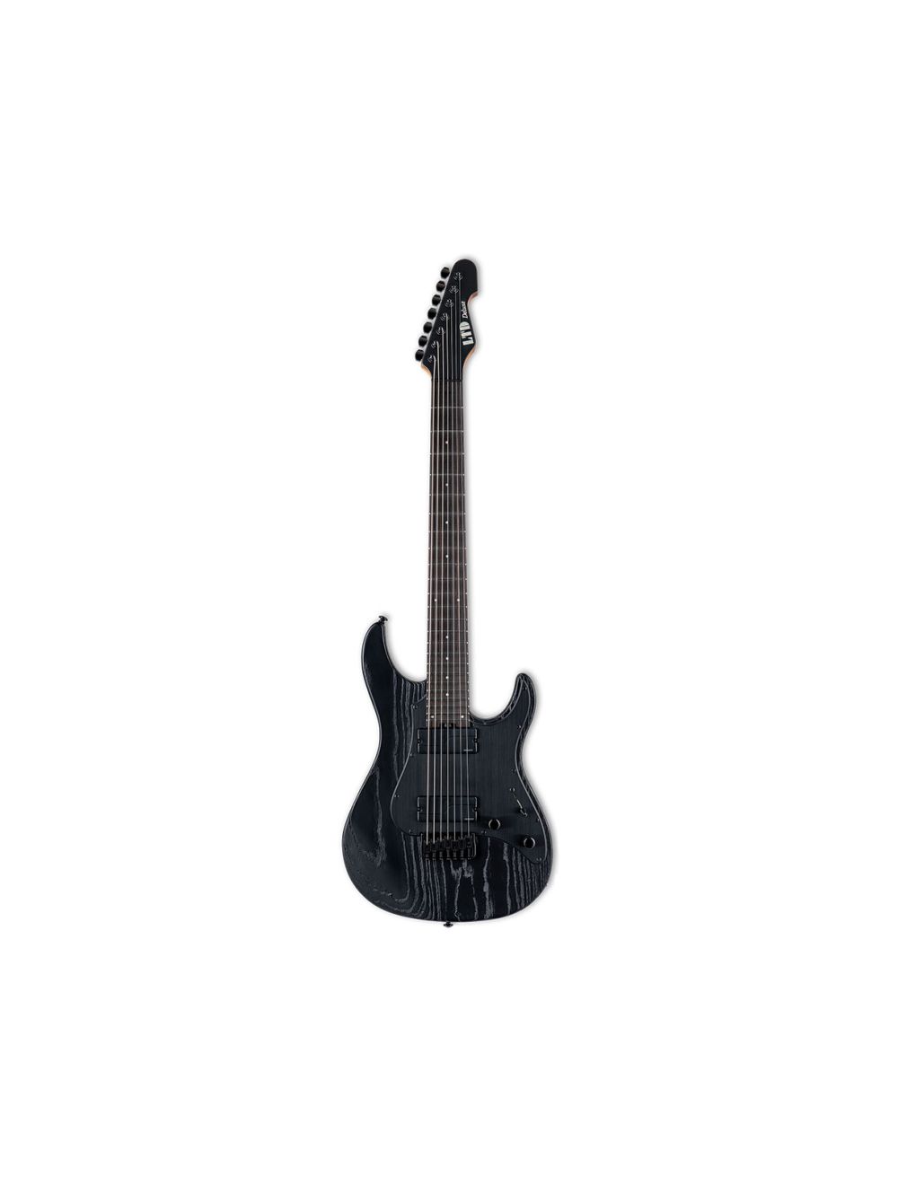 ESP LTD SN-1007 Baritone HT Electric Guitar - Black Blast - B-Stock