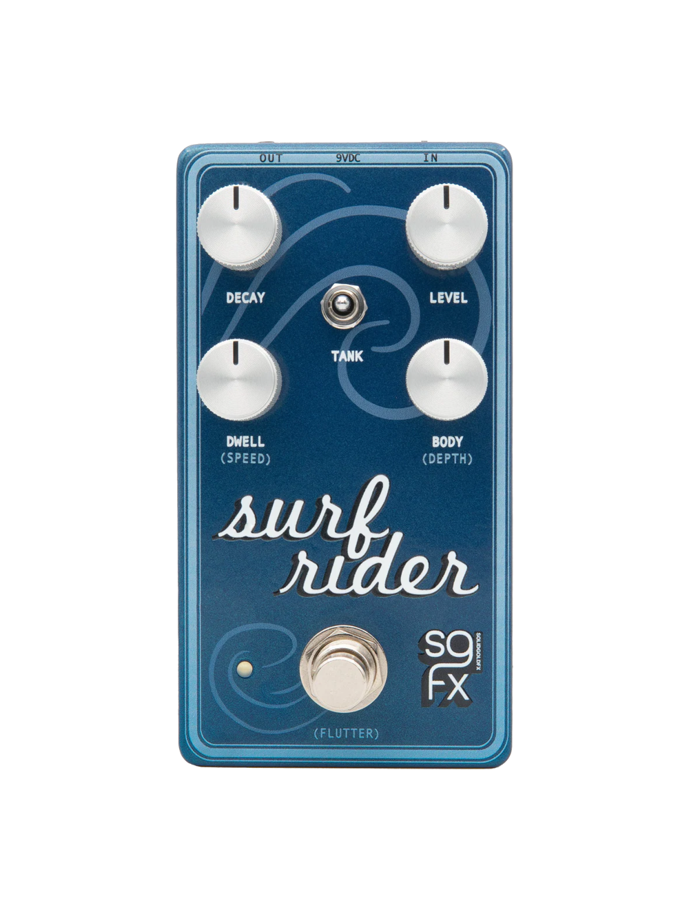 SolidGoldFX Surf Rider IV Spring Reverb Pedal - Open Box