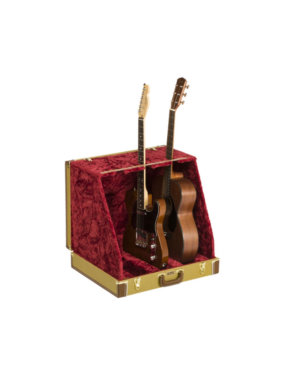 Fender Classic Series Case Stand Tweed 3 Guitar