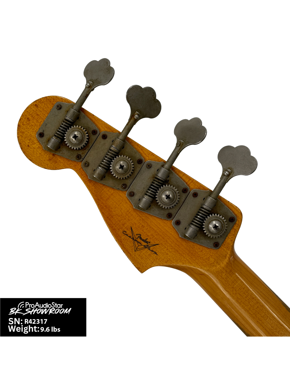 Used Fender Custom Shop '59 Precision Bass w/OHSC - White Blonde