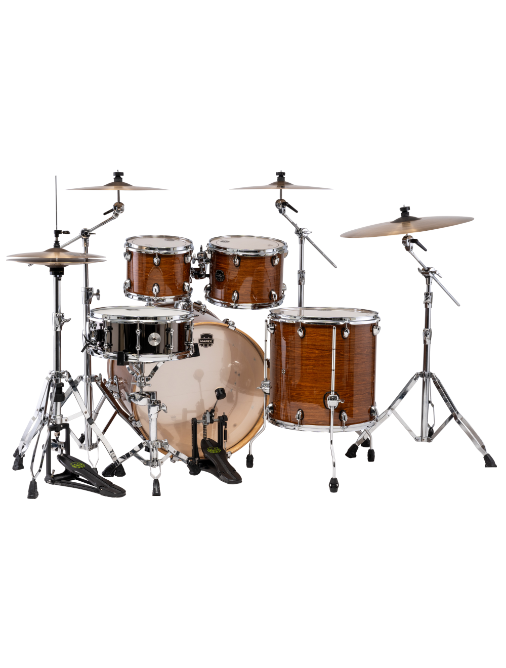 Mapex Armory Series Rock 5-Pc Shell Pack w/22" Kick - Roasted Chestnut - Open Box