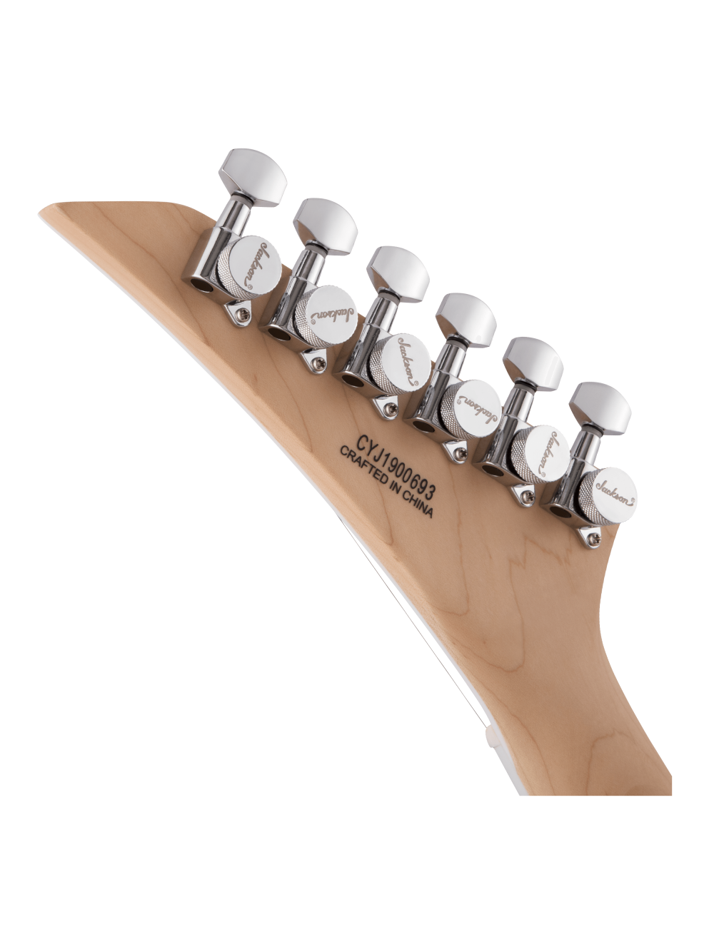 Used Jackson Pro Series Sig. Gus G. Star - Ivory w/ Pau Ferro FB