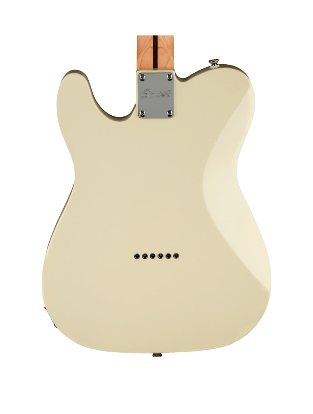 Used Squier Affinity Series Telecaster - Olympic White w/ Laurel FB