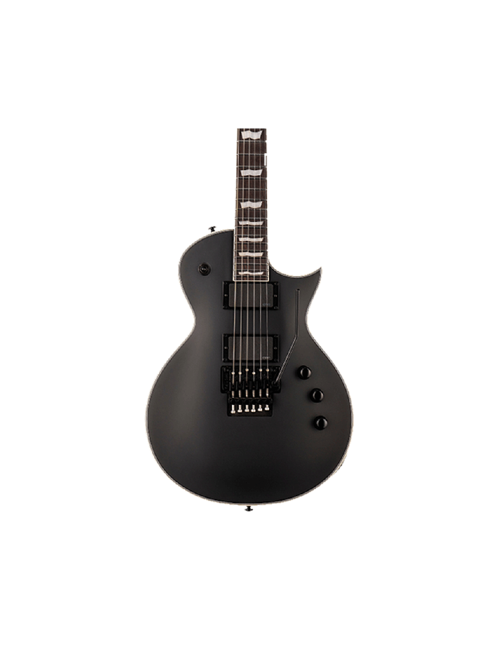 ESP LTD EC-1000FR Electric Guitar w/ EMG - Black Satin