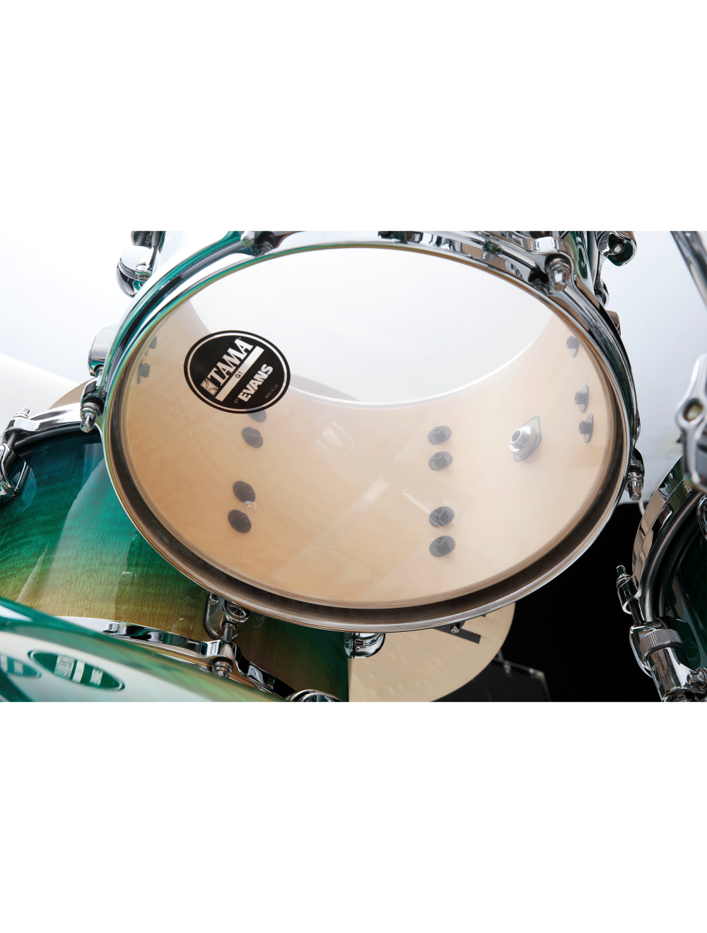 Tama Starclassic Maple 4-pc Shell Pack CH HW - Marine Shoreline Movingui Fade