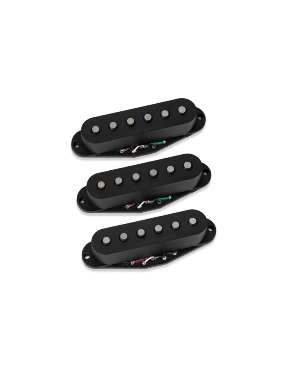 Seymour Duncan Hot Chicken Strat Stack Pickup Set - Black