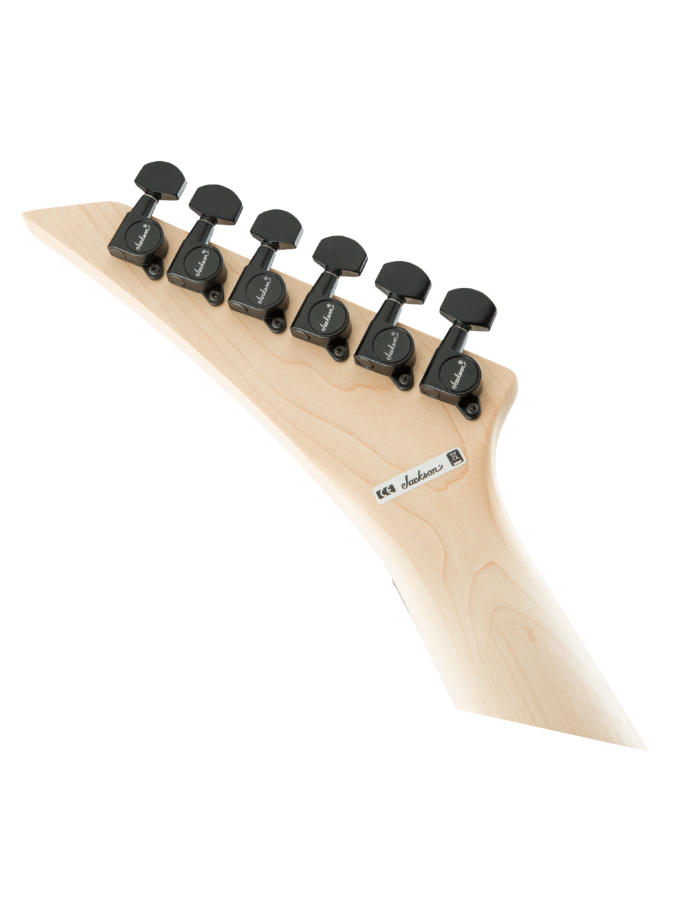 Used Jackson JS Series Rhoads JS32 - Black w/ White Bevels w/ Amaranth FB