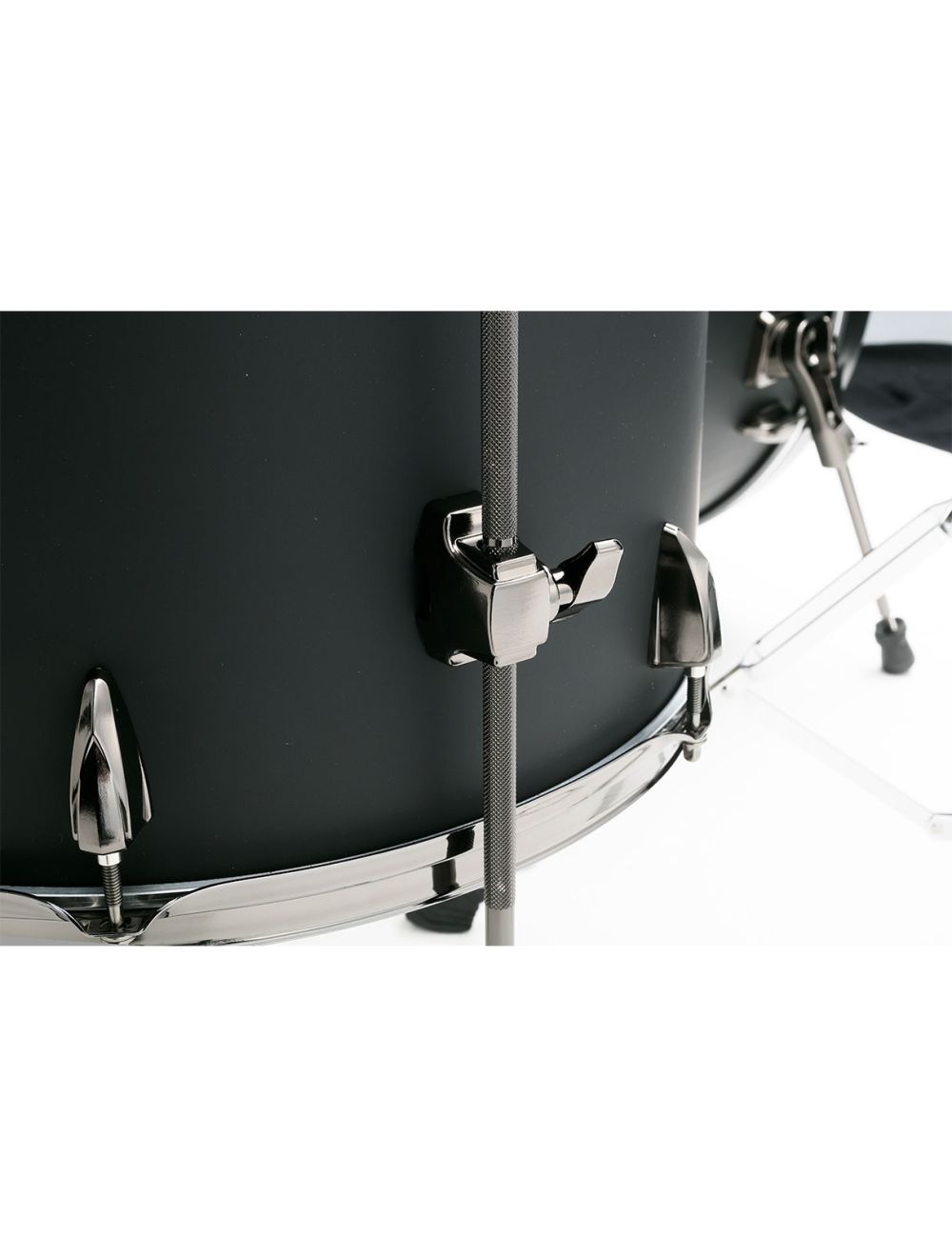 Tama Imperialstar 5pc Complete Drum Kit w/ 22" Kick Drum - Blacked Out Black